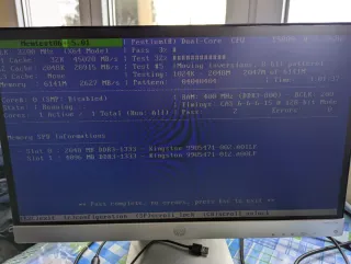 Combo retro placa, CPU Pentium E5800 + 6 GB RAM