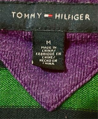 Lote 2 Jerséis Tommy Hilfiger Azul/Verde