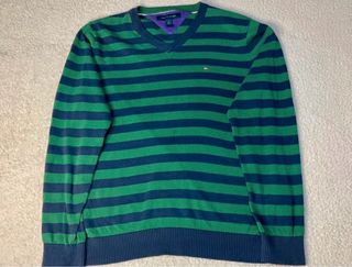 Lote 2 Jerséis Tommy Hilfiger Azul/Verde