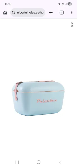 Nevera Vintage Polarbox Azul