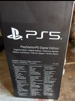 PlayStation 5 Digital Edition SIN ESTRENAR