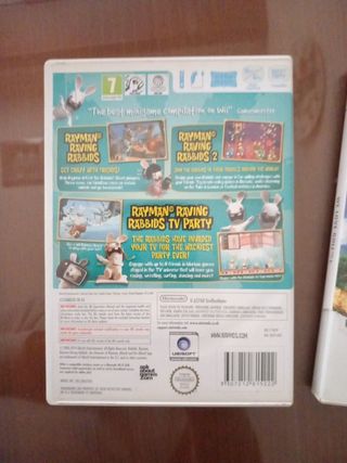 Collezione di giochi Wii Raving Rabbids Party + We Love Golf