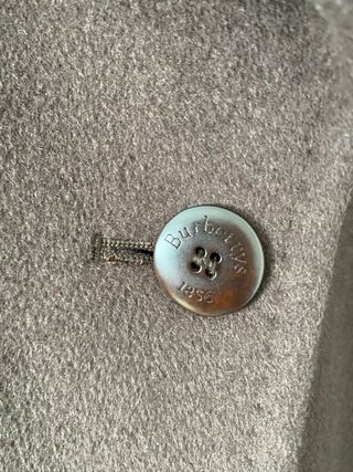 Abrigo Mujer Burberrys Vintage -Lana y Angora (XL)