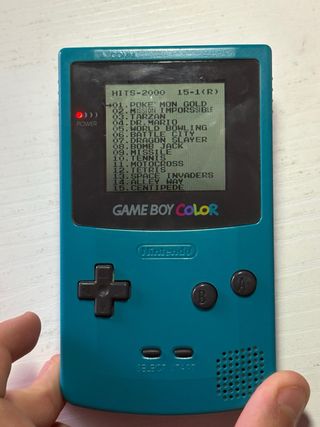 Game Boy Color turquesa