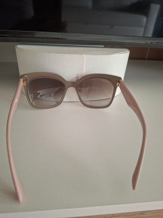 Gafas de sol Prada marrones y rosas
