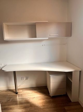 Dormitorio juvenil blanco
