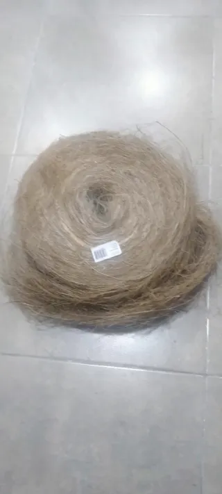 Rollo de esparto mezcla mediano, se uso muy poco