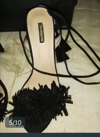 Sandalias BUONARROTI Negras Mujer