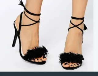 Sandalias BUONARROTI Negras Mujer