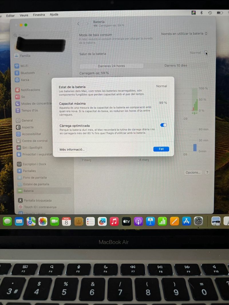 MacBook Air M1 2020 8GB 256GB Plata afbeelding 4