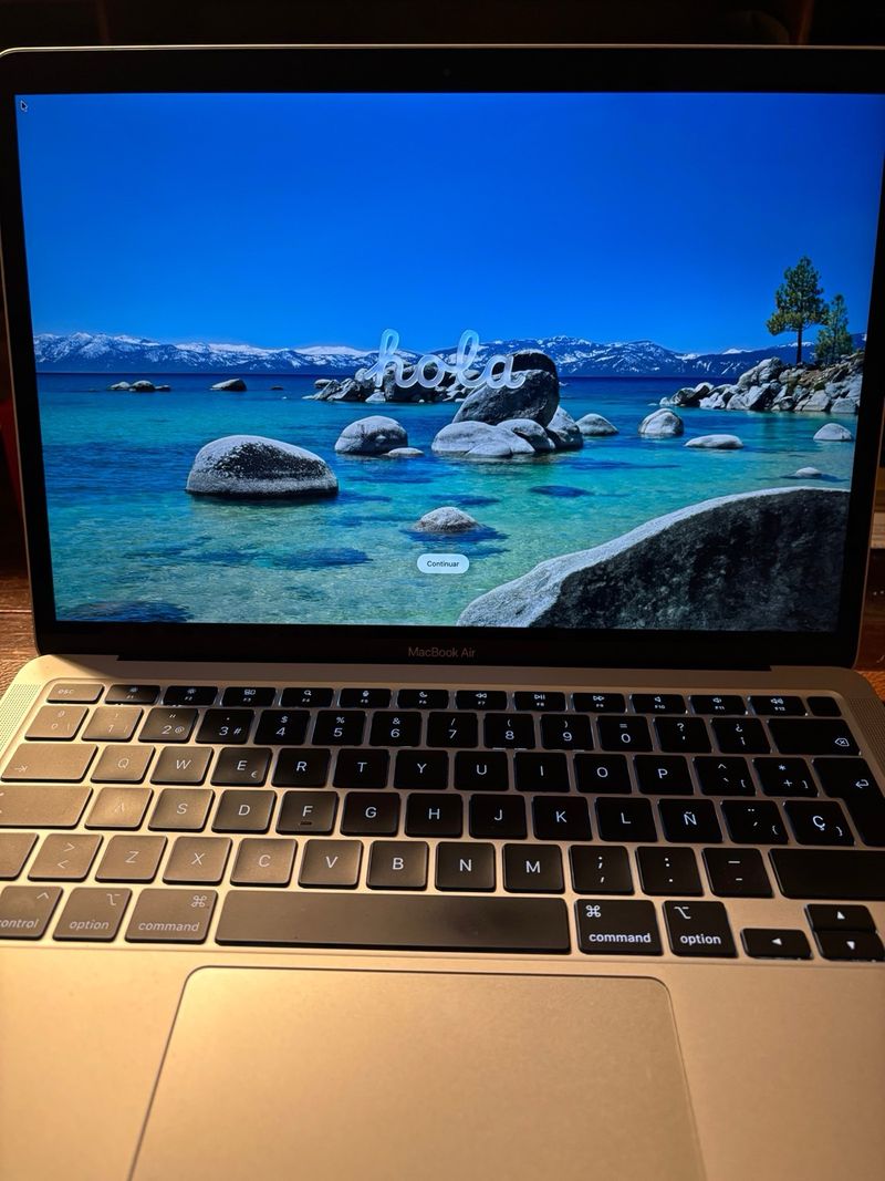 MacBook Air M1 2020 8GB 256GB Plata