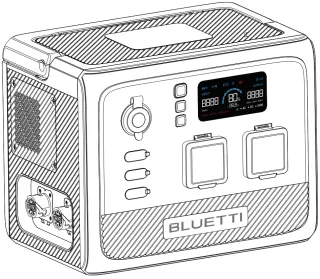 Estación Energía Bluetti AC60P 600W 504Wh