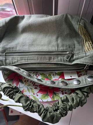 Bolso Desigual vaquero verde