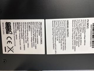 Inversor Solar Híbrido 10200W con Wifi