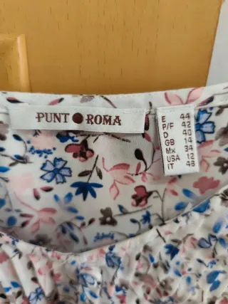Blusa estampada mujer manga larga