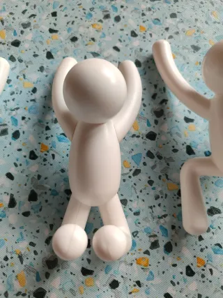 Umbra Buddy Colgadores Blancos (3 uds)