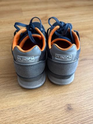 Zapatillas Munich Talla 43 Azul Naranja