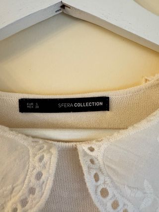 Blusa Sfera cuellos bebé