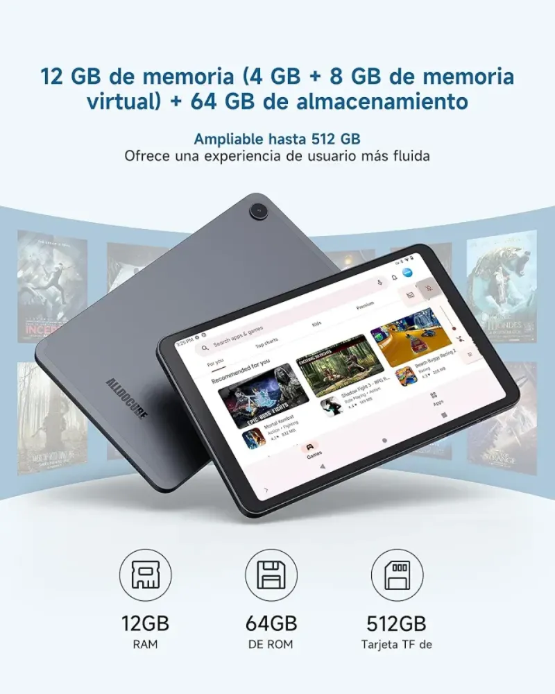 Alldocube iPlay 50 Mini + cargador + funda afbeelding 4