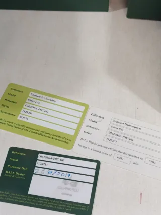 Reloj Ball Automático Chronometer Anti-Magnetic