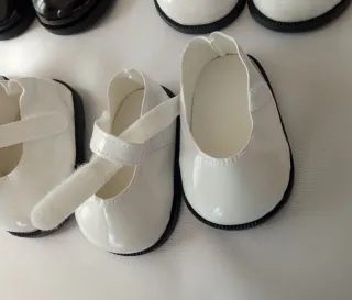 Zapatos muñeca grande o Reborn. Cabar, Nora, Carol