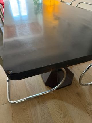 Mesa de comedor vintage diseño madera