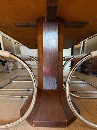 Mesa de comedor vintage diseño madera