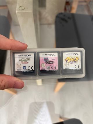 Nintendo DS Bianca + Caricatore + Giochi