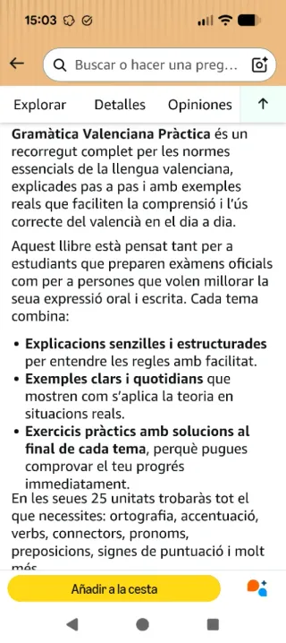 Gramàtica Valenciana Pràctica EOI NUEVO