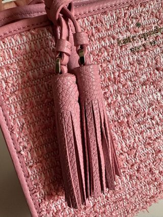 Bolso Kate Spade Rosa Tweed