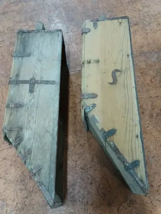 Lote 15 Medias Fanegas Madera ANTIGUAS