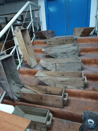 Lote 15 Medias Fanegas Madera ANTIGUAS