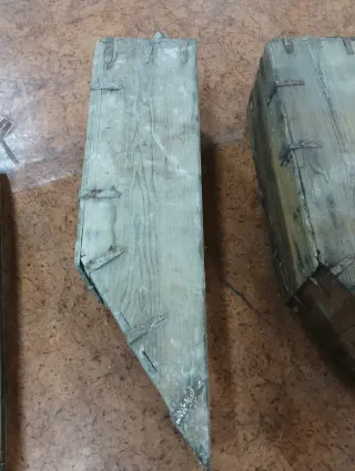 Lote 15 Medias Fanegas Madera ANTIGUAS