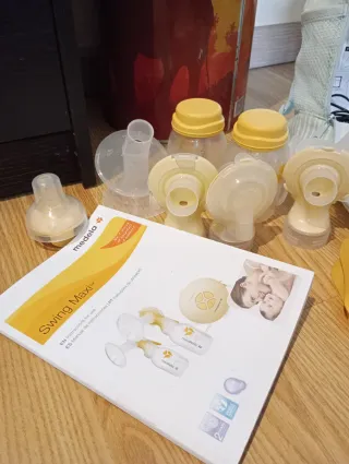 Sacaleches Eléctrico Doble Medela Swing Maxi