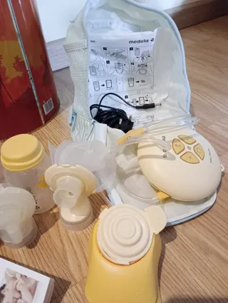 Sacaleches Eléctrico Doble Medela Swing Maxi