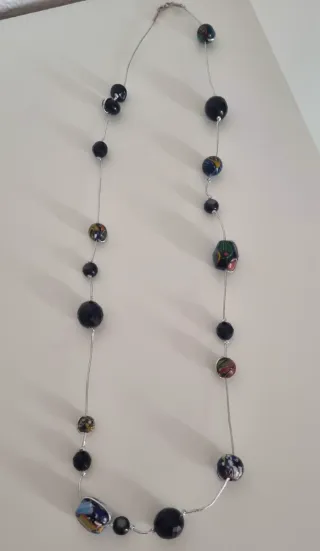 Collar Zara Negro Multicolor