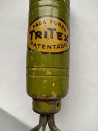 Triturador Tritex Antiguo sin restaurar
