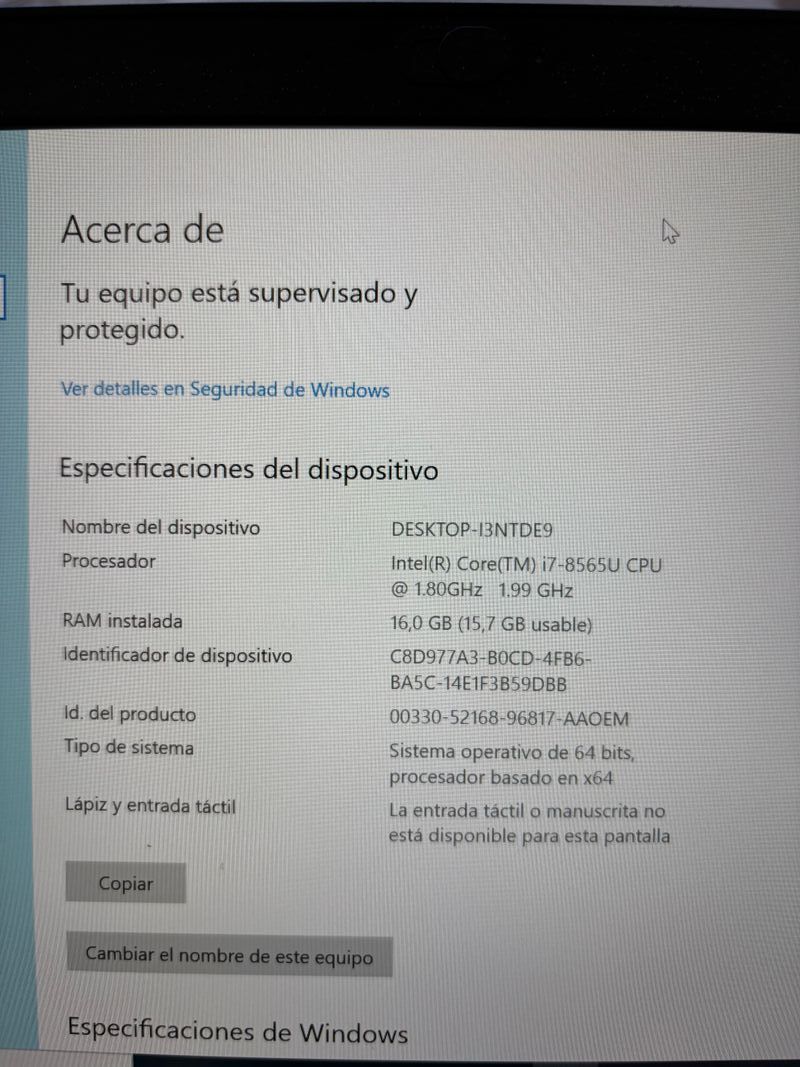 Lenovo ThinkBook L390 i7 16GB RAM 480GB SSD afbeelding 3