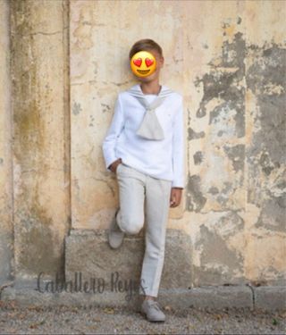 Traje y zapatos Comunión Hortensia Maeso