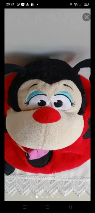 Peluche Tummy Stuffers, bebé Anne Geddes y muñeco.