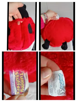 Peluche Tummy Stuffers, bebé Anne Geddes y muñeco.