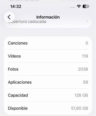 iPhone 14 128 GB con cargador y funda
