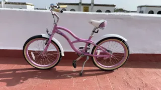 Bicicleta niña rosa