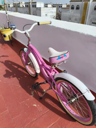 Bicicleta niña rosa