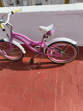 Bicicleta niña rosa