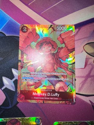 Lotto 3 Carte SR/Special Foil ENG | Luffy + Shanks