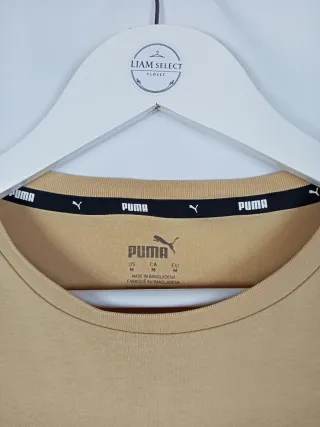 Camiseta Puma Talla M Amarilla