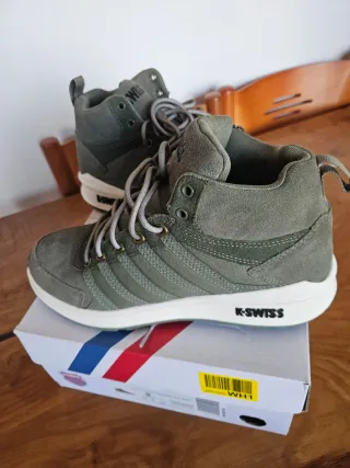 K-Swiss Vista Trainer Mid Wnt Verde Talla 42