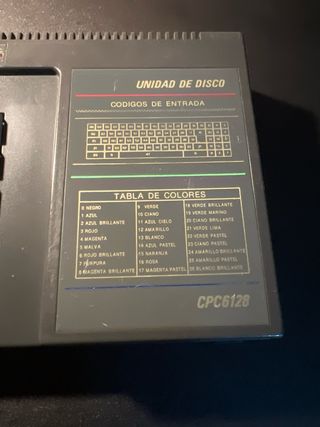 Amstrad CPC 6128 128K Ordenador