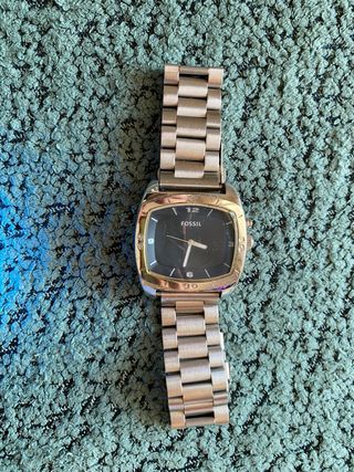 Reloj Fossil Negro y Plateado